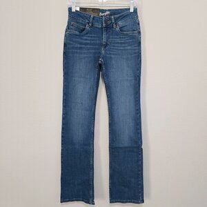 NWT Wrangler Retro Mae Bootcut Jeans Junior 26 Medium Wash - Western Cowgirl